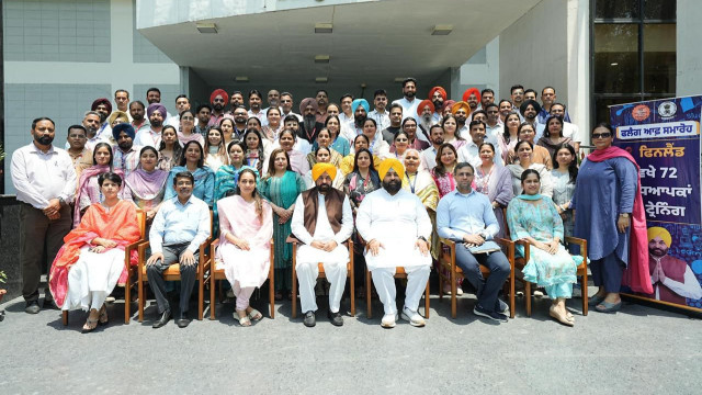 72 Teachers From Punjab Govt Schools Leave For Finland For Training, Giving Further Strength To Bhagwant Mann Govt's &lsquo;Shikhya Kranti&rsquo;