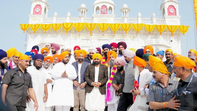 Maharashtra: At Takht Sri Hazur Sahib, CM Bhagwant Singh Mann Prays For Punjab’s Progress, Prosperit