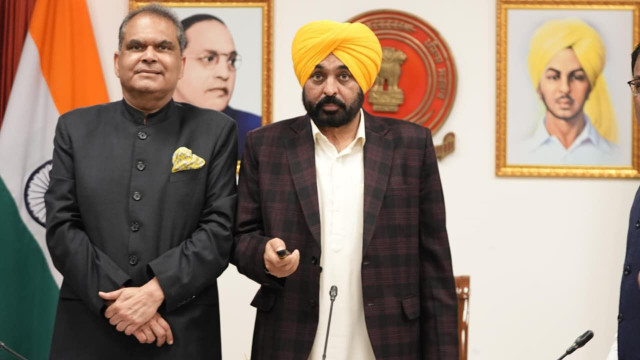 Massive Industrialization Only Way to Rejuvenate Punjab&rsquo;s Stagnated Economy: CM Bhagwant Singh Mann