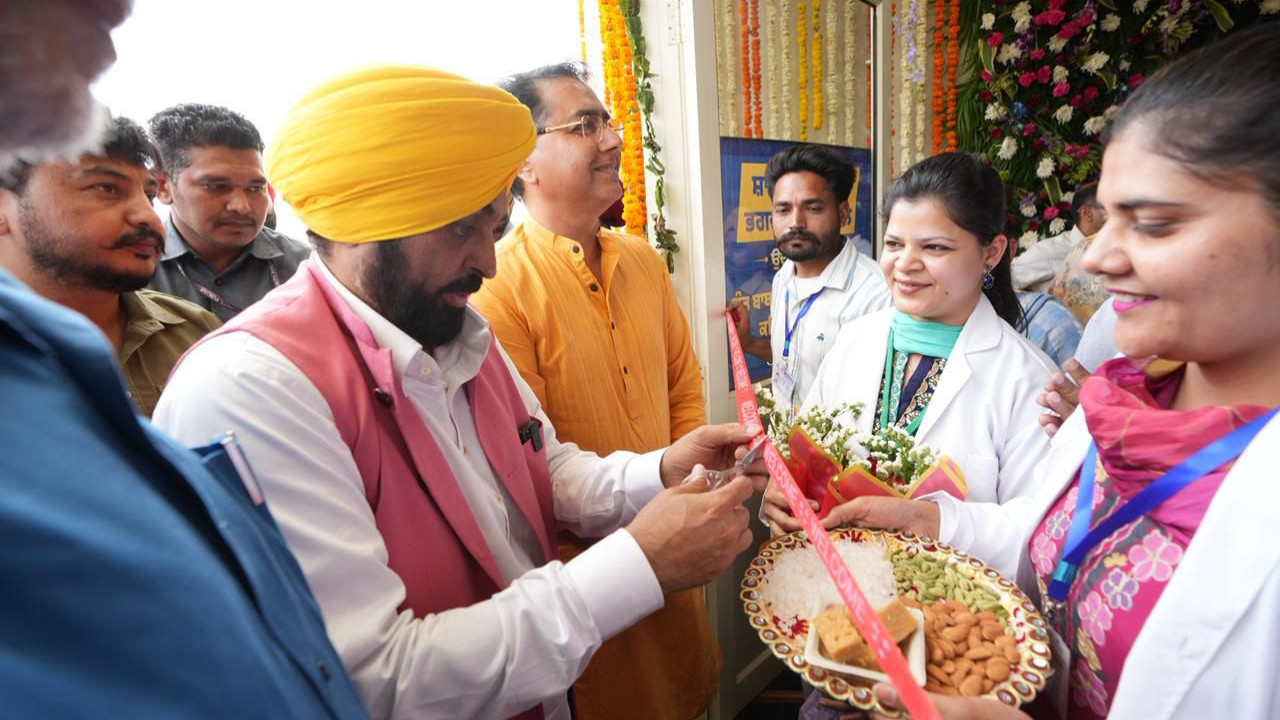 CM Bhagwant Mann Inaugurates Sant Attar Singh Ji Maharaj Hospital