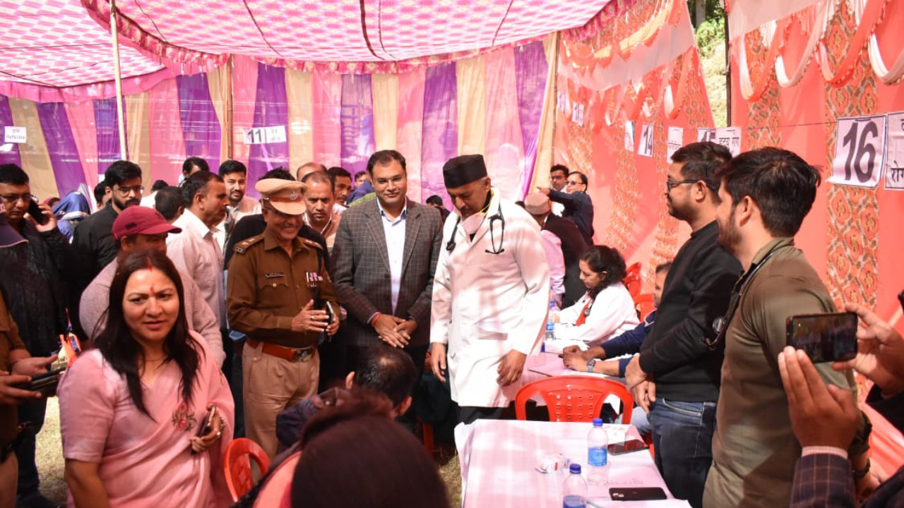 Over 1,500 People Get Free Health Checkup in One-Day Camp at Nandanagar